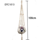 Handgefertigter Makramee-Pflanzenaufhänger, Topfschale/Topfaufhänger, Topfschale für Wanddekoration, Hof/Gartentopfschale für Pflanzen