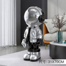 Moderne Kunst Wohnkultur Harz Handwerk Figur Astronaut Statue Nordic Wohnzimmer Dekoration Mode Skulptur Ornamente Geschenk