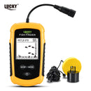 LUCKY FF1108-1 Tragbarer Fischfinder Eisfischen Sonar Echolot Alarmgeber Fishfinder 0,7-100 m Fischen Echolot