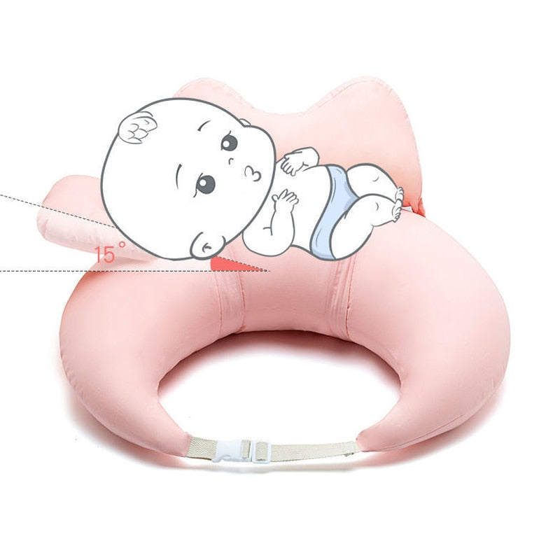 Breastfeeding Artifact Nursing Pillow Waist Chair Newborn Side Pillow Baby Learns to Sit And Stand Pillow Infant Horizontal Hold