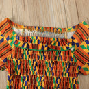 Mädchen Kleidung Sets Sommer Neue Mädchen Kleidung Anzug Afrikanischen Böhmischen Zweiteiler Baby Mädchen Kleidung Kinder Outfits