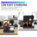 3 in 1 15W Fast Wireless Charger Dock Stand für iPhone 13 12 11 XS XR X 8 Apple Watch iWatch 7 6 Airpods Pro Qi Ladestation