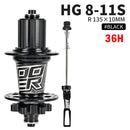 Koozer XM490 Naben 4 Lager MTB Mountainbike Nabe vorne hinten QR oder Thru 28/32/36 Löcher Scheibenbremse Fahrradnabe 8 9 10 11 12Speed