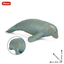 Oenux Large Size Sea Life Animals Weicher Weißer Hai Big Shark Actionfiguren Modell Lebensechtes Lernspielzeug Für Kinder Geschenk