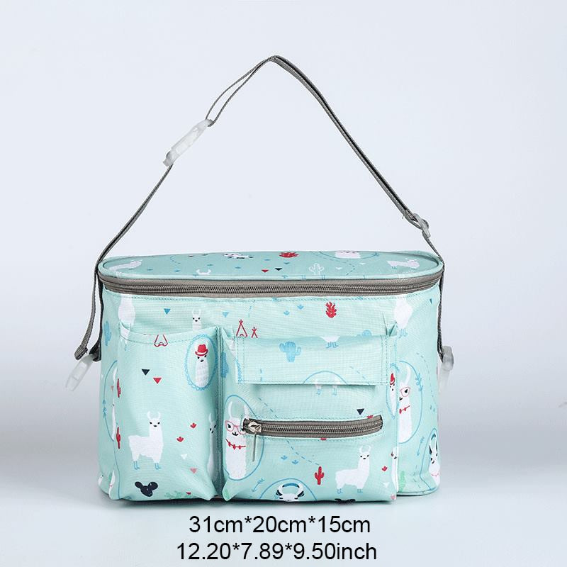 Baby Stroller Bag Waterproof Diaper Bag Mom Travel Hanging Nappy Bags Carriage Buggy Cart Bottle Backpack