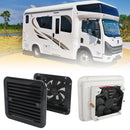 12V 4W Kühlschrankentlüftung mit Lüfter für RV Trailer Caravan Side Air starker Windauspuff Autozubehör Car Styling Camper