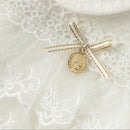 Neugeborenes Baby Mädchen Strampler Overall England Stil Peter Pan Kragen Spitze Nette Mode Baby Kleidung Outfit 0-24M