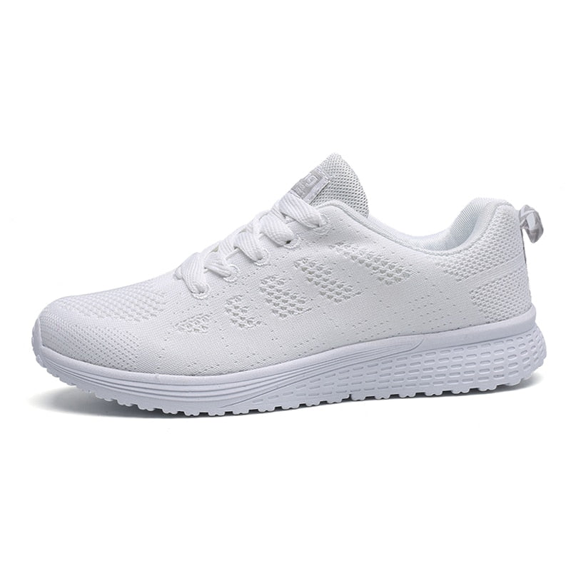 Zapatos deportivos para mujer, zapatillas transpirables, zapatos blancos para mujer, zapatillas ultraligeras para mujer, zapatos vulcanizados, zapatillas informales para parejas