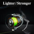 TSURINOYA Long Casting Spinning Angelrolle FS 2000 3000 5.2:1 7kg Drag Power Universal Süßwasser Hecht Bass Light Angelrolle
