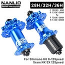 ARC Fahrradnaben Abgedichtete Lager MTB Mountainbike Naben Schnellspanner 32/28/36Loch Scheibenbremse QR 4 Lager 8 9 10 11 12 Geschwindigkeit