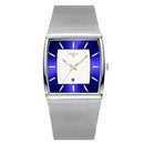 NIBOSI Herrenuhren Top-Marke Luxus Blau Quadratische Quarzuhr Herren Schlank Wasserdicht Golden Männlich Armbanduhr Herren Relogio Masculino