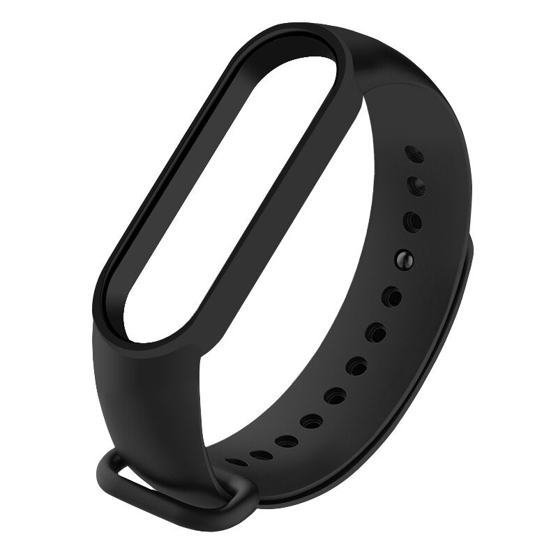 For Xiaomi mi band 3 4 5 Strap Bracelet Accessories Pulseira Miband Replacement Silicone Wriststrap Smart Wrist for Mi Band 5 4