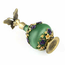 23 ml Antik Schmetterling leer Kristall Metall Parfüm Flasche Hochzeitsgeschenk Art Decor