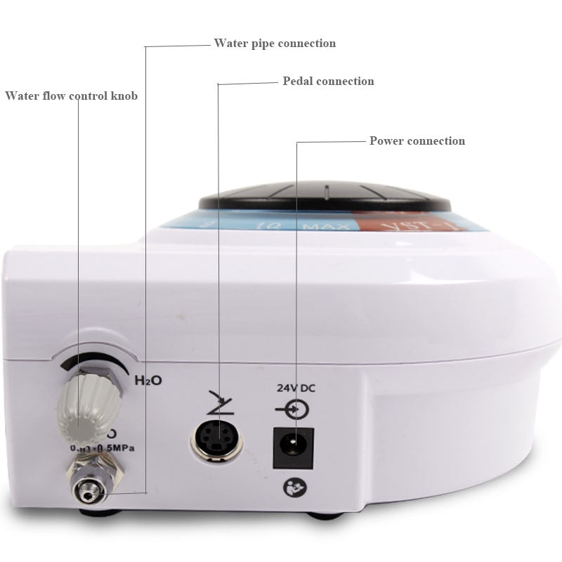 Electric Ultrasonic Dental Instruments Kits Sonic Scaler Dental Handpiece With 5 Tips Oral Hygiene Instruments Kit Dental Tools