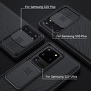 NILLKIN for Samsung Galaxy S21 S20/S21 Ultra/Plus S20 FE A51 A71 Note 20 Ultra Case,Lens Camera Protection Slide Protect Cover