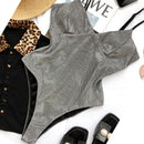 Großer Bikini Liebesbrief Damen Bademode Bandage Damen Badeanzug Sport Einteiler Bikini Set Tanga Badegast Badeanzug Schwimmen