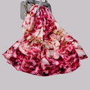 [BYSIFA] Neue Luxus Reine Seide Schal Schal Frauen Frühling Herbst Lange Schals Damen Marke 100% Seide Halstuch Foulard 175*52cm