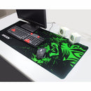 Rakoon Large Gaming Mouse Pad Anti-slip PC Computer Gamer Mousepad Locking Edge Natural Rubber Big Mouse Mat for CS GO LOL DOTA2