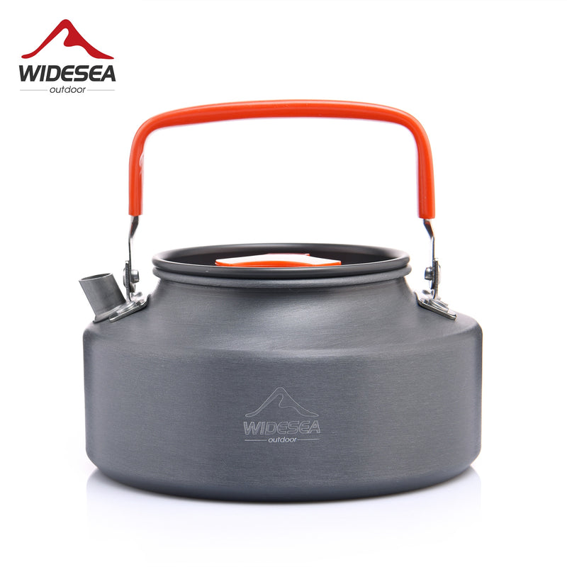 Widesea Camping Tableware Outdoor Cookware Set Pots Tourist Dishes Bowler Kitchen Equipment Gear Utensils Hiking Picnic Travel