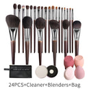 OVW Natürliches Make-up-Pinsel-Set Lidschatten-Make-up-Pinsel Ziegenhaar-Kit für Make-up Nabor Kistey Blending Pinceaux Maquillage