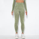 CHRLEISURE Frauen Sexy Leggings Hohe Taille Elastische Kleidung Mode Fitness Workout Gym Kleidung Push Up Damen Leggings