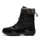 Super Warm Winter Men Snow Boots Outdoor Suede Leather Boots Men Winter Shoes Man High Mid-Calf Keep Warm Botas Hombre