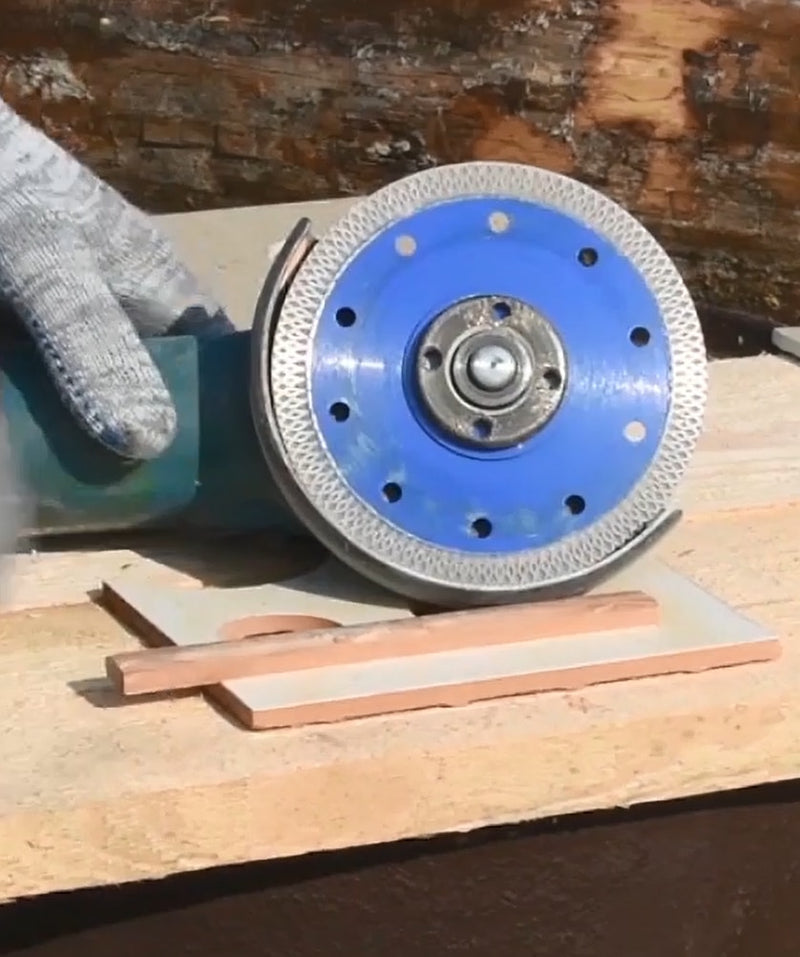 SHDIATOOL 1pc Diamond Cutting Disc X Mesh Turbo Saw Blade Rim Segment Circular Hot-pressed Sintered Dia 4" 4.5" 5" 7"8"9" 10"12"