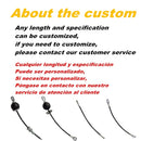 1.4M-5M Gym Cable Wire Rope Heavy Duty Steel Ersatzteile for Home Gym Fitness Cable Pulley Zubehör Dia 5mm