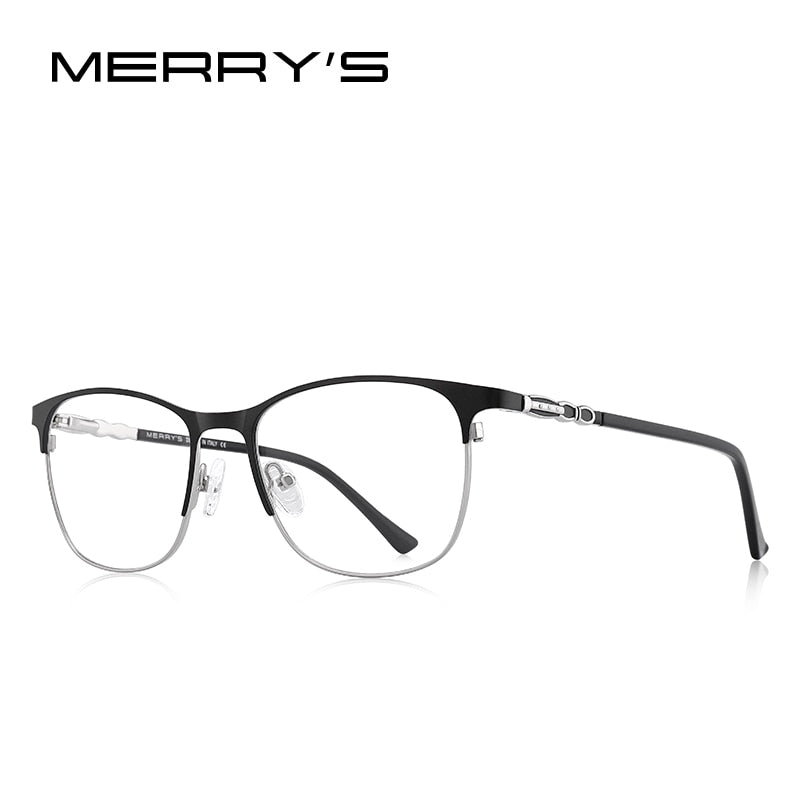 MERRYS DESIGN Retro Cat Eye Women Glasses Frame Ladies Fashion Trending Eyewear Myopia Prescription Optical Eyeglasses S2113