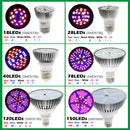 LED Grow Light 150Leds 200Leds Vollspektrum Sunlike E27 LED-Wachstumslampe für Indoor-Hydroponik-Blumen-Pflanzen LED-Wachstumslampe