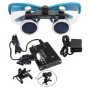 Lupas dentales Lupa dental Laboratorio dental Lupas médicas Aumento Binocular 2.5 / 3.5x Faro delantero 3W / 5W por separado