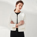 Chaqueta de plumón ultraligera para mujer, Parka portátil, tela mate, informal, 90%, abrigo de plumón de pato, Parka cálida, chaqueta ligera de buena calidad