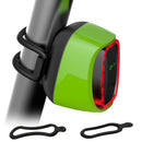 Luz de bicicleta Freno inteligente Bicicleta trasera Led Luz trasera USB Recargable Flash luz MTB Bicicleta luces Linterna Ciclismo Accesorios