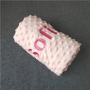 Babydecke &amp; Pucktuch für Neugeborene, weiche Thermo-Fleecedecke, festes Bettwäsche-Set, Baumwollsteppdecke