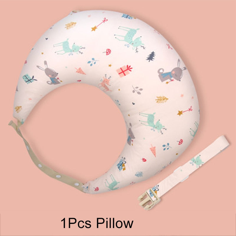 Multifunction Nursing Pillow Baby Maternity Breastfeeding Pillow Adjustable Pregnant woman Waist Cushion  Layered Washable Cover