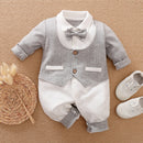 New born Baby Boy Clothes Newborn Romper Cotton Infant Jumpsuit Pajamas Baby Long Sleeve Striped Clothing Things Costume Outfits