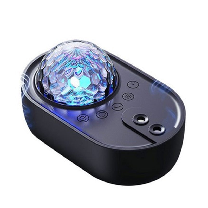 NEW Star Galaxy Starry Sky LED Projector Lamp Rotating Night Light Colorful Nebula Cloud Lamp Atmospher Bedroom anime lamp