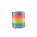 1pcs Rainbow Circle Funny Toys Early Development Educational Folding Plastic Spring Coil Children&