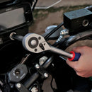 WORKPRO 108-teiliges Auto-Reparatur-Werkzeug-Set, Auto-Reparatur-Werkzeug-Kits, Steckschlüssel-Set, Bit-Set, Ratschenschlüssel