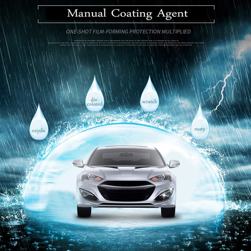 Spray Ceramic Car Top Coating Sealant Repellent Nano Glass Polishing Plated Crystal Liquid Hydrophobic Coating Waterproof Agent