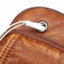 Vintage weiches Leder Umhängetaschen Rivet PU Frauen Messenger Umhängetasche kleine weibliche Handtaschen Telefon Geldbörsen schwarz und braun