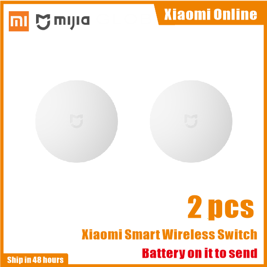 2018 Xiaomi Smart Wireless Switch for xiaomi Smart Home House Control Center Intelligent Multifunction White Switch in box