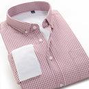 Große Größe XXL-10XL 2020 Fashion New Style Herren Winter Warm Kariertes Hemd Winter Dickes Weiches Business Casual Langarmhemd