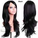 S-noilite Synthetic 28colors 22inch Loose Wave Perücken Halloween Cosplay Perücke Blau Rot Rosa Grau Lila Haarperücke Cosplay für Party