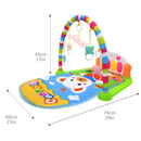 DSUE Babyspielzeug Musikspielmatte Kinderpuzzleteppich mit Klaviertastatur Kleinkind Fitness Krabbelmatte Früherziehung Gym Spielzeug