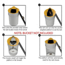 Intelligente Mausefalle, Eimerdeckel, wiederverwendbare Kunststoff-Rattenfalle, Haushalts-Rattenfänger, humane oder tödliche Outdoor-Indoor-Mausefalle für Mäuse