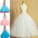 Lolita-Rock Kinder 2 Reif Pettiskirt für Hochzeit Blumenmädchen Petticoat Unterrock Slips Prinzessin für Kind 2-14 Jahre Vestidos