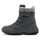 Superwarme Winter-Schneestiefel Herren Wadenmitte Outdoor Damen Winter Lackstiefel Wasserdicht Warmhalten Hohe Stiefel Damen Botas Hombre