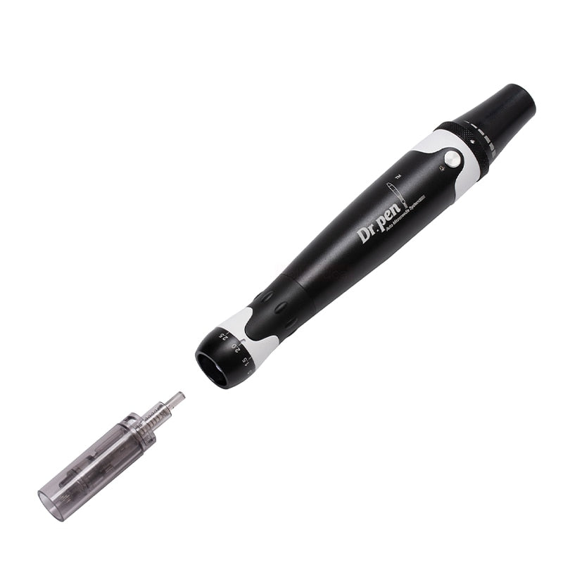 Kit de mesoterapia profesional eléctrico Dr. Pen Ultima A7 con 12 Uds. Cartucho de aguja Microneedle Pen máquina de belleza para amantes