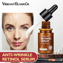 VIBRANT GLAMOUR Retinol-Gesichtsserum Feuchtigkeitsspendende Whitening Firming Fade Fine Lines Anti-Falten-Anti-Aging-Tiefenpflege-Essenz 30ML